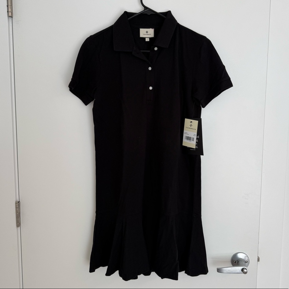 Tuckernuck Black May Polo Dress